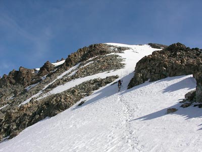 dans la montée à l'Ailefroide Orientale dans la montée à l'Ailefroide Orientale