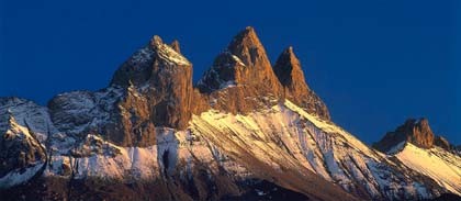 Les Aiguilles d'Arves à l'automne.