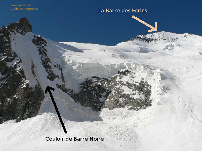 Couloir de Barre Noire" title="Couloir de Barre Noire. Clic pour voir en grand !