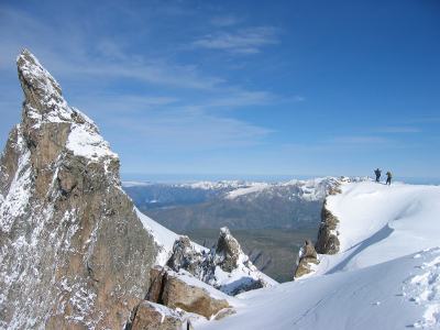 Doigt de Dieu vu de la Meije Orientale