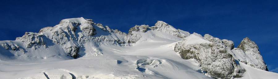 Meije Orientale, Doigt de Dieu et Gd Pic depuis l'Aigle Meije Orientale, Doigt de Dieu et Gd Pic depuis l'Aigle