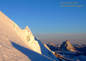 en montant au Mt Rose en montant au Mont Rose